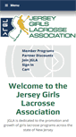 Mobile Screenshot of jerseygirlslacrosse.com